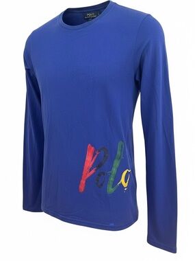 Polo by Ralph Lauren Royal Blue Longsleeve Sleepwear Tee